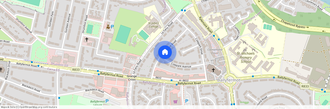 (Double Room/House Share) Colepark Road, Ballyfermot, Dublin 10 - ROOM I