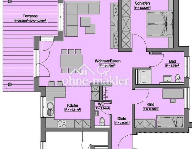 Stilvolle und hochwertige EG - Wohnung, hell, offen gestaltet zum Wohlfühlen - Foto 1