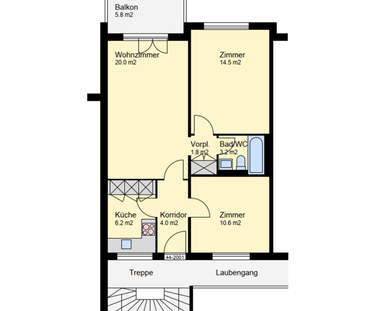 Charmante 3.5-Zimmer-Wohnung an ruhiger Lage - Photo 5