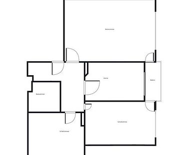 3 Zimmer Wohnung für die kleine Familie im 2 Obergeschoß - Photo 1