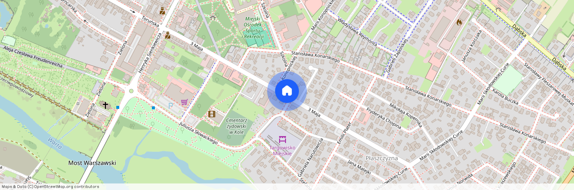 ul. 3 Maja, Koło, kolski, wielkopolskie