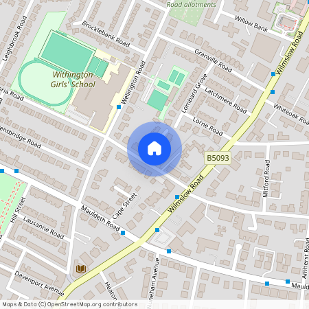 Victoria Road, Fallowfield, M14