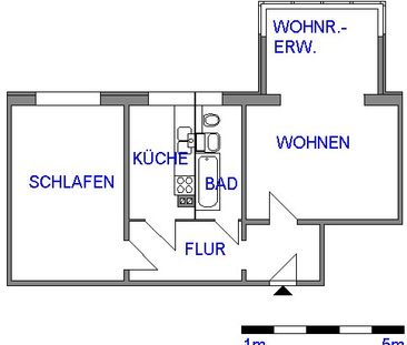 Großzügige 2-Raum-Wohnung zum Sofortbezug - Photo 5