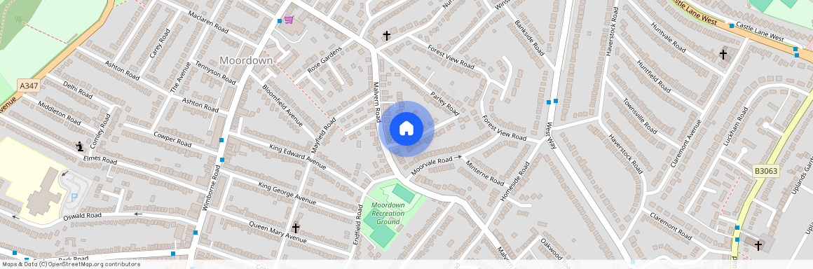 Parley Road, Moordown (P07819)