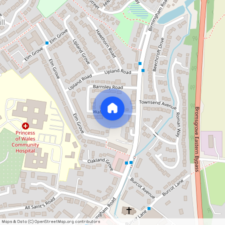 Walton Road, Bromsgrove, Worcestershire, B61