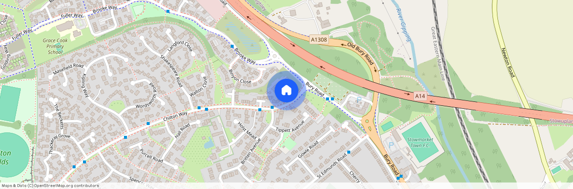 Chaucer Close, Stowmarket