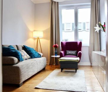 VOLLMÖBLIERTE GRÜNDERZEIT- SMARTHOME-TERRASSENWOHNUNG IN CITY- BEST... - Photo 4