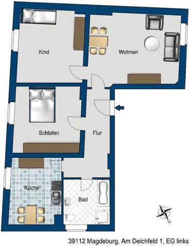 Sofort verfügbar - 3-Zimmer Wohnung zum Verlieben! - Foto 2