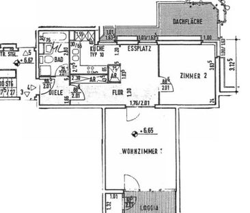 Helle 2-Zimmer-Wohnung in Lichtenrade - WBS100 mit Dringlichkeit er... - Foto 6