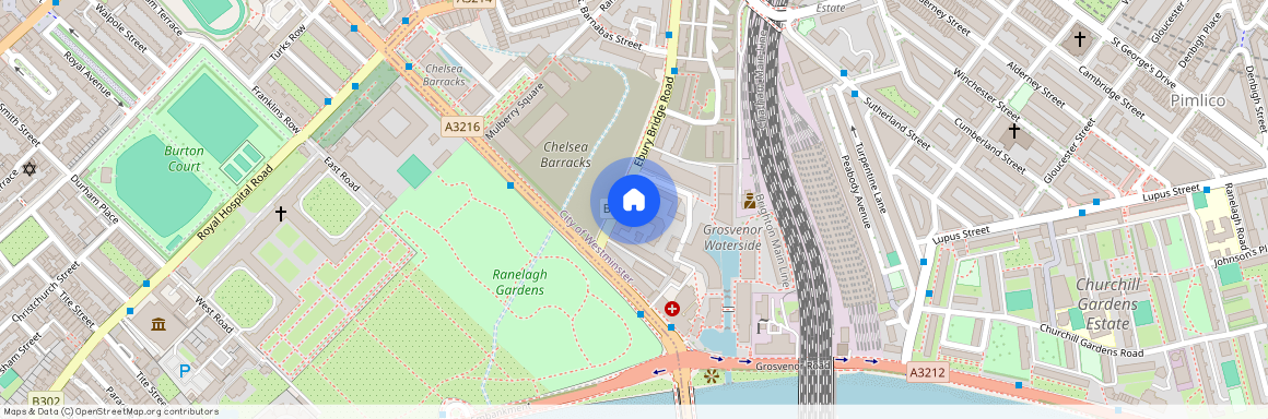 Chelsea Gate Apartments, 93 Ebury Bridge Road, Chelsea, London SW1W