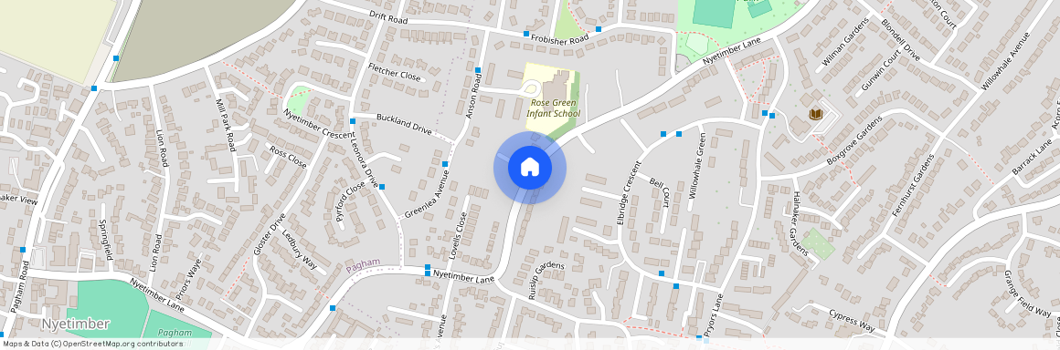 Nyetimber Lane, Oakland Court Nyetimber Lane, PO21