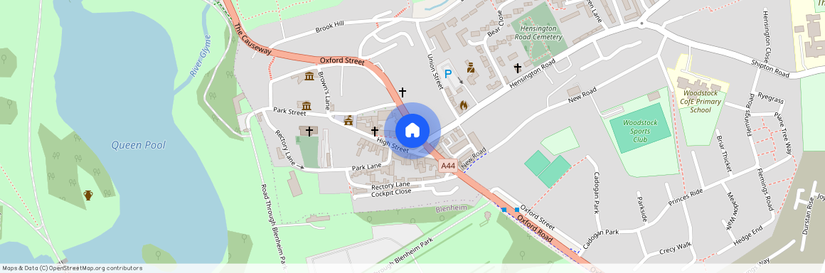 Oxford Street, Woodstock, Oxfordshire...