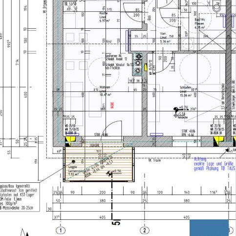 Objekt 2005: "Betreubares Wohnen" in 4774 St. Marienkirchen bei Schärding, Bachweg 1, Top 17 - Photo 2