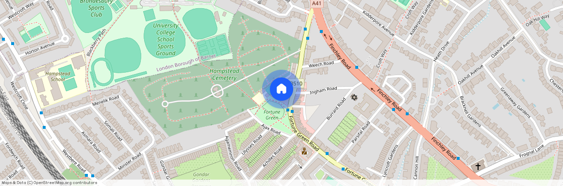 Fortune Green Road, West Hampstead, NW6