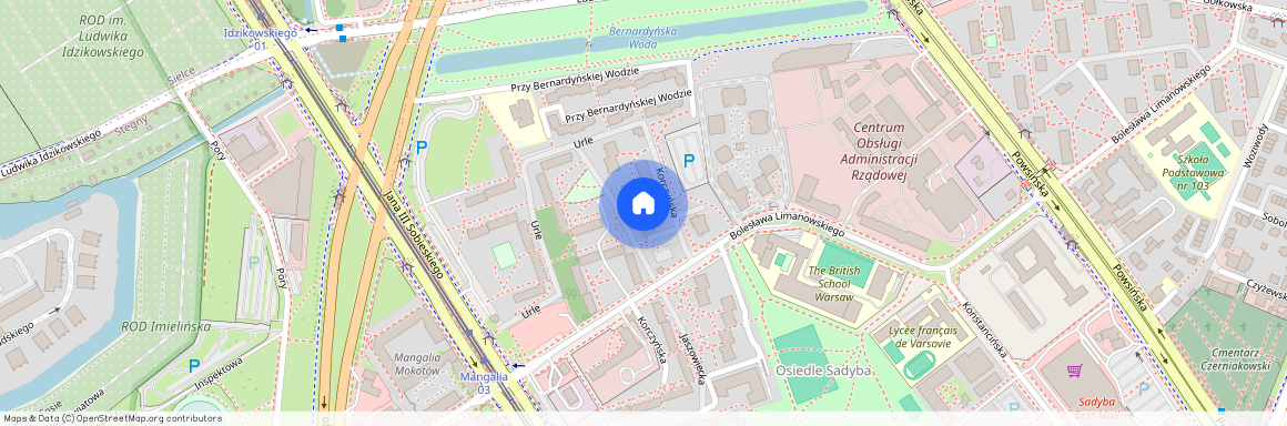 Warszawa Mokotów Sadyba, Korczyńska