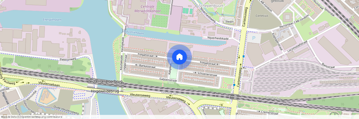 Schepenbuurt, Cartesiusweg e.o., 3534 RC, Fregatstraat, Utrecht