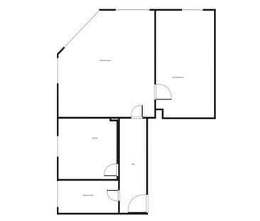 Genial zentral – 2-Zimmer mit 61 qm im 1. Obergeschoss - Photo 4