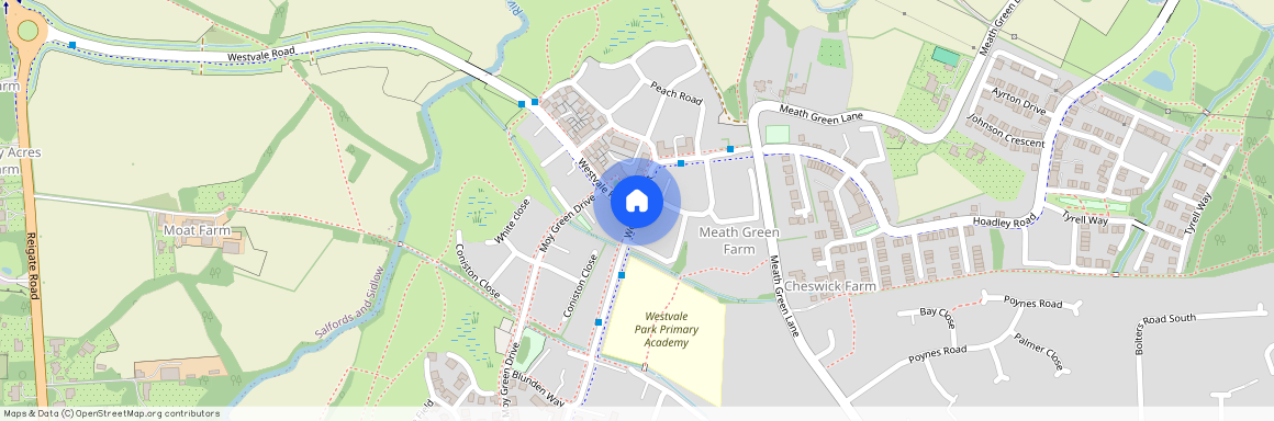 Horley, Westvale, Webber Street, Surrey