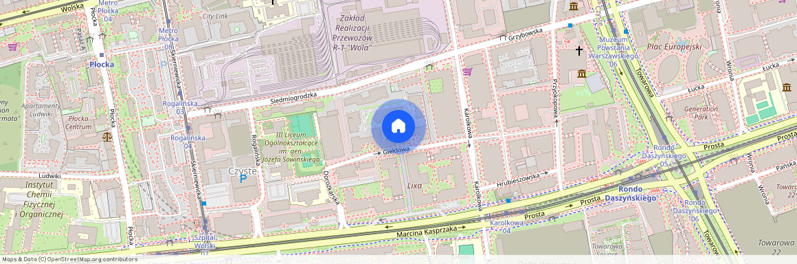 Warszawa, Wola, ul., Giełdowa