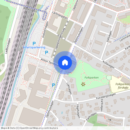 Optimusvägen, Upplands Väsby