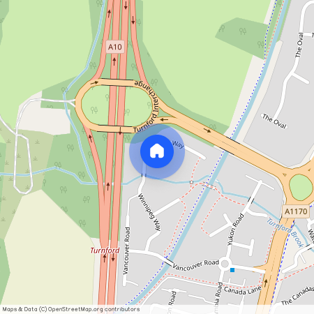 Winnipeg Way, Broxbourne, Hertfordshire
