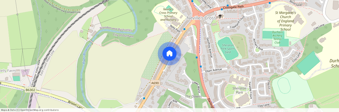 Nevilles Cross Bank, Durham, DH1