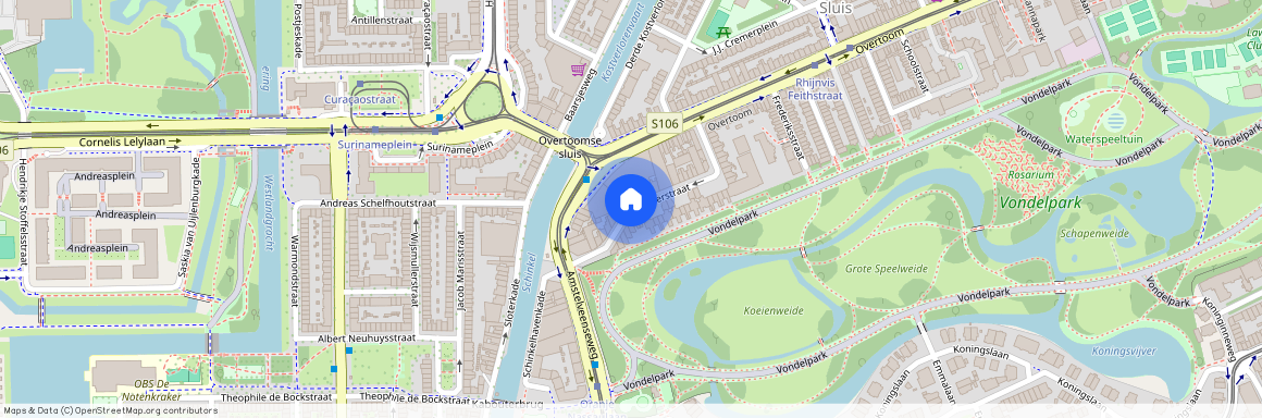 Overtoomse Sluis, 1054 LR, Zocherstraat, Amsterdam