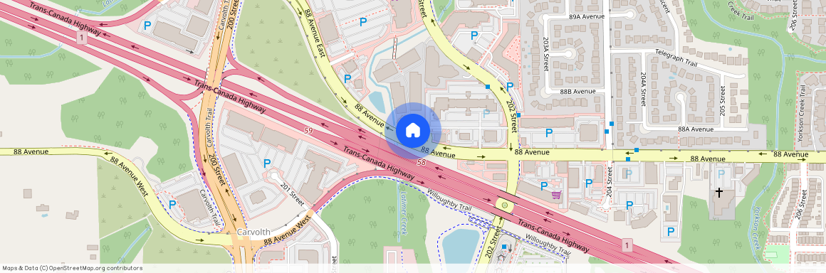 google map, Township of Langley, Township of Langley, Metro Vancouver, V1M 2N9