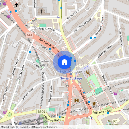 Finchley Road, Swiss Cottage, NW3