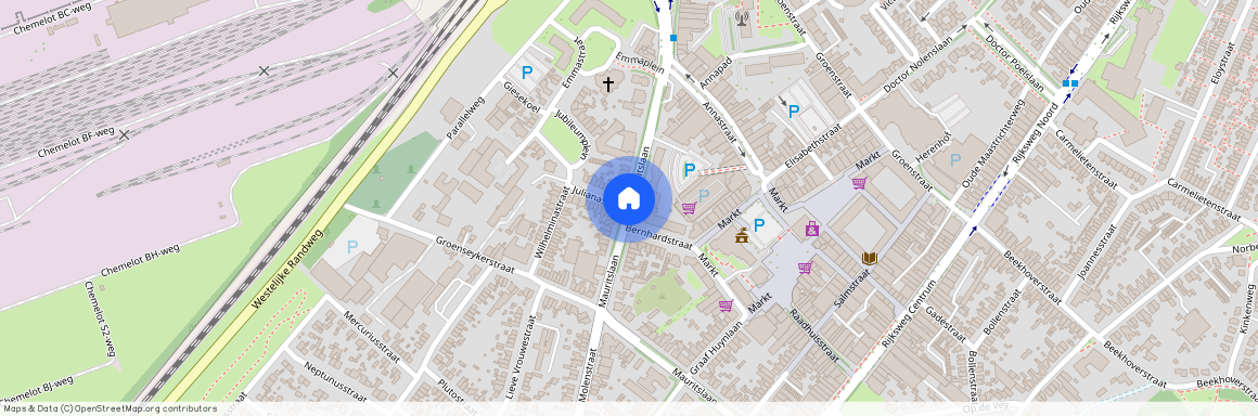 Geleen-Centrum, 6161 HZ, Mauritslaan, Geleen