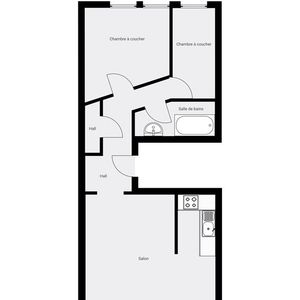 Appartement deux chambres à louer - rue des Raines à Verviers - Photo 3