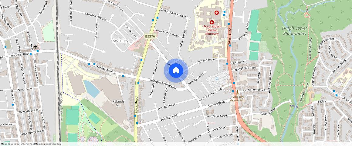 Swinley Lane, Wigan, WN1