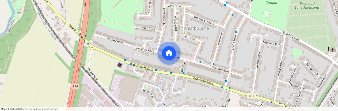 Henniker Road, Ipswich, IP1