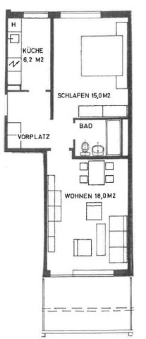 2-ZWG au 3ème étage, à 8048 Zürich à louer - Photo 3