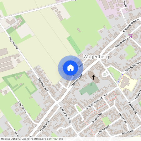 Verspreide huizen Wagenberg, 4845 GA, Scheermakershof, Wagenberg