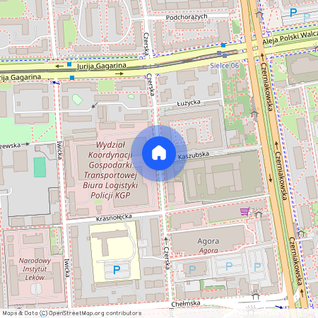 ul. Czerska, Sielce, Mokotów, Warszawa, mazowieckie