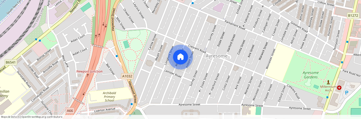 Wicklow Street, Middlesbrough TS1