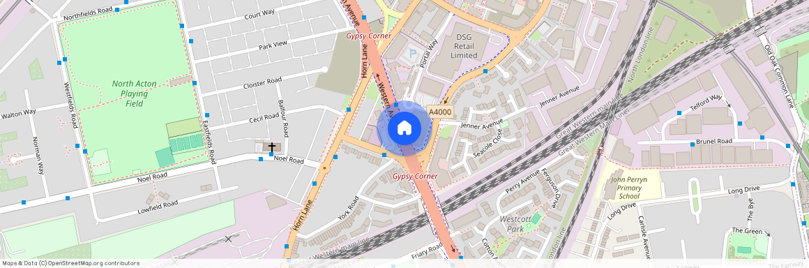 Western Avenue, London, W3 6