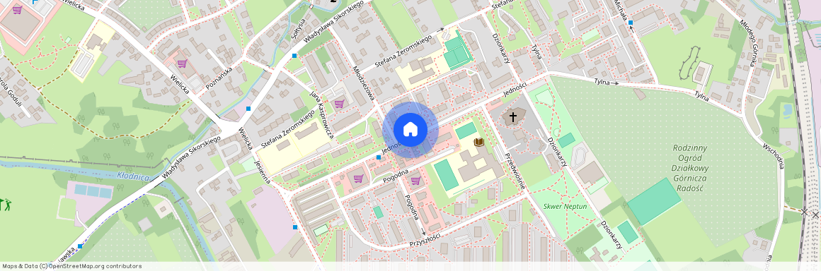 ul. Jedności, Sośnica, Gliwice, śląskie