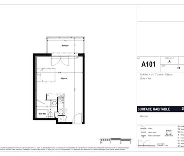 Location Appartement 1 pièce 29m² ST JORY 31790 - Photo 2