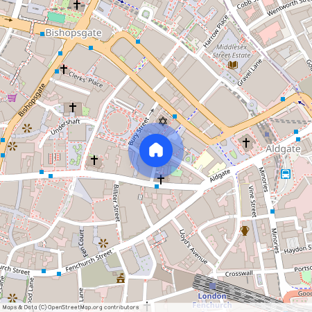 Creechurch Lane, Bishopsgate, EC3A