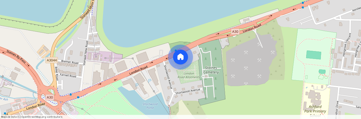 London Road, Staines-upon-Thames, Surrey, TW18