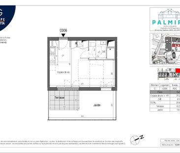 Location Appartement 1 pièce 29m² LES SORINIERES 44840 - Photo 5