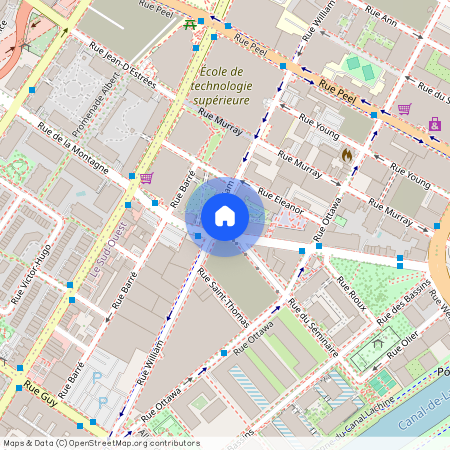 305-317 Rue de la Montagne, Le Sud-Ouest, Le Sud-Ouest, Ile de Montréal, H3C 4K4