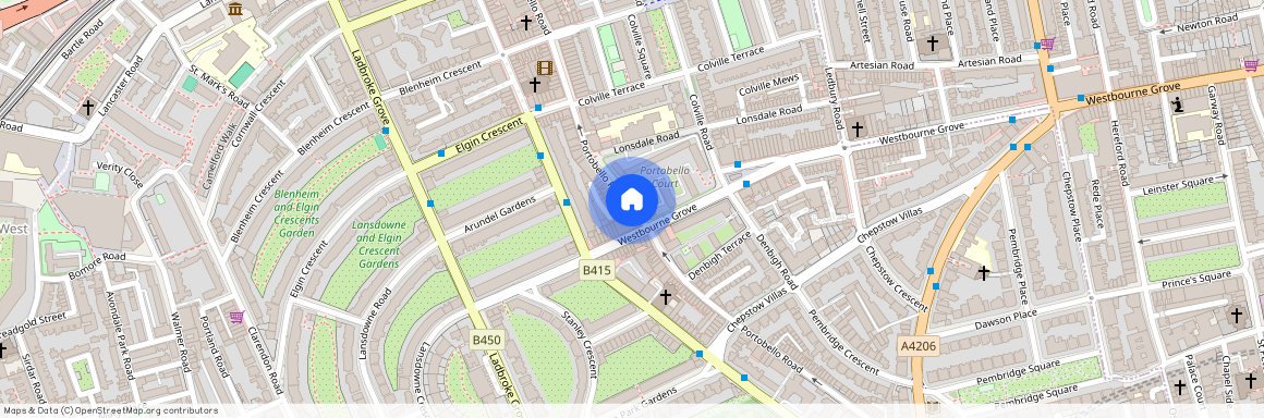 Portobello Court, Notting Hill, W11, London