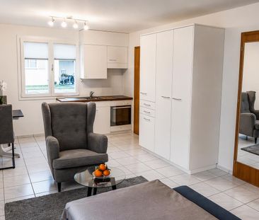 Charmante 1.5-Zimmer-Wohnung mit Terasse in Domat/Ems (ne - Foto 1