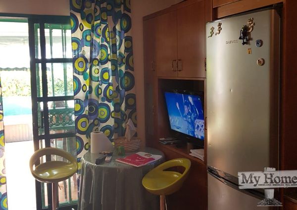 081-594 Renovated duplex style bungalow for rent in Maspalomas