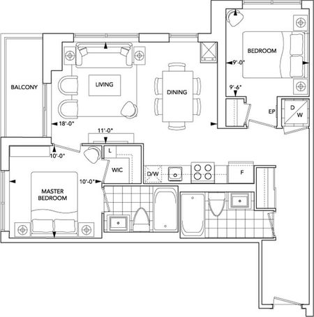 For Lease - 18 Graydon Hall Drive Unit# 1711, Toronto, Ontario - Photo 5