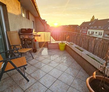 Möbliert & voll ausgestattet, 3-Zimmer, 12m² Balkon, 75" TV, Bilk - Foto 1