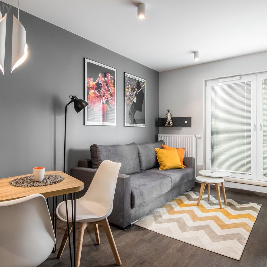 Funkcjonalne mieszkanie 38 m2 z widokiem na Wisłę w inwestycji „Zabłocie Residence” - Photo 1